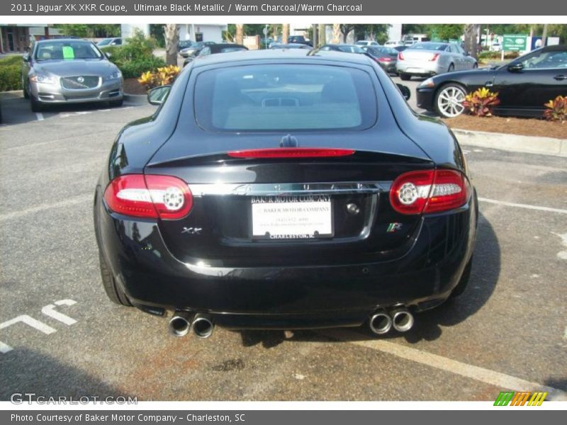 Ultimate Black Metallic / Warm Charcoal/Warm Charcoal 2011 Jaguar XK XKR Coupe