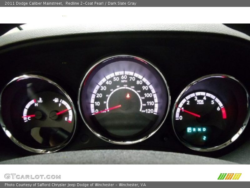 Redline 2-Coat Pearl / Dark Slate Gray 2011 Dodge Caliber Mainstreet