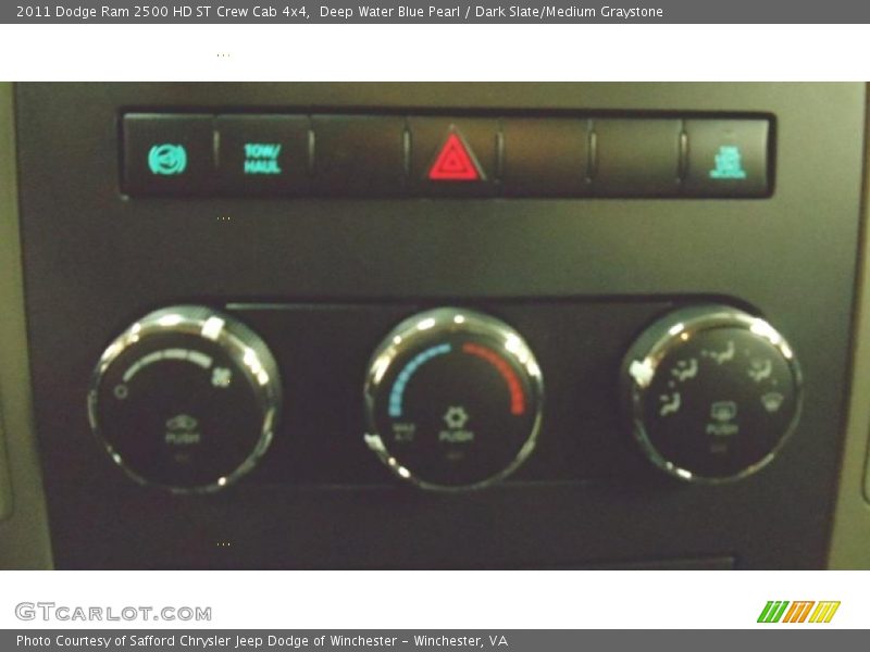 Deep Water Blue Pearl / Dark Slate/Medium Graystone 2011 Dodge Ram 2500 HD ST Crew Cab 4x4