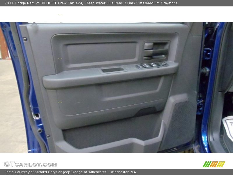 Deep Water Blue Pearl / Dark Slate/Medium Graystone 2011 Dodge Ram 2500 HD ST Crew Cab 4x4