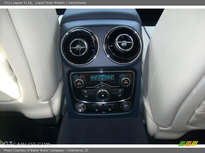 Liquid Silver Metallic / Ivory/Oyster 2011 Jaguar XJ XJL