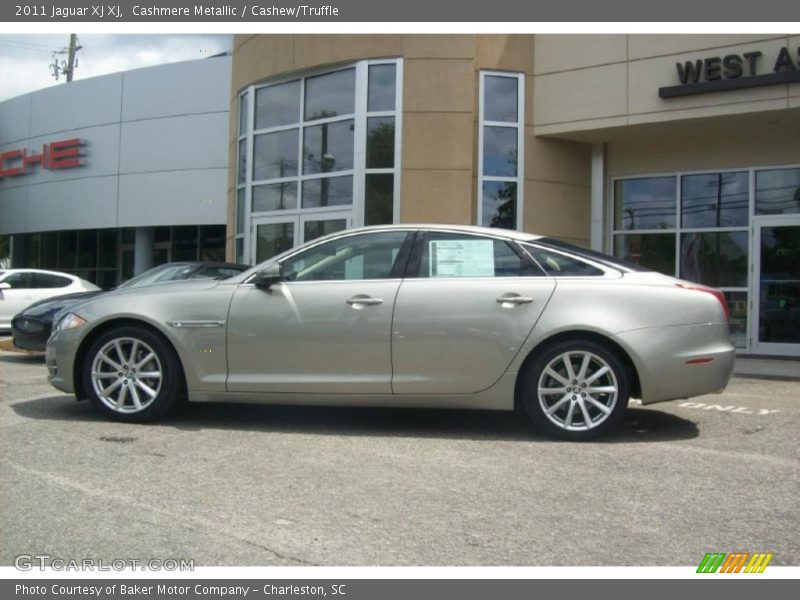 Cashmere Metallic / Cashew/Truffle 2011 Jaguar XJ XJ