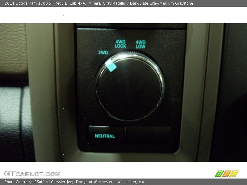 Mineral Gray Metallic / Dark Slate Gray/Medium Graystone 2011 Dodge Ram 1500 ST Regular Cab 4x4