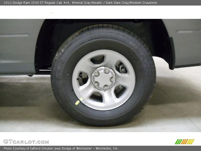 Mineral Gray Metallic / Dark Slate Gray/Medium Graystone 2011 Dodge Ram 1500 ST Regular Cab 4x4