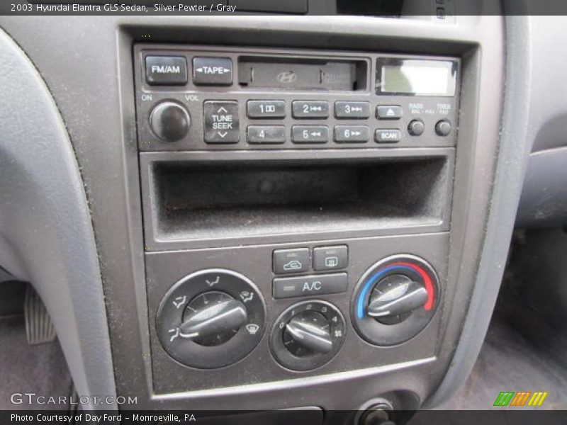Silver Pewter / Gray 2003 Hyundai Elantra GLS Sedan