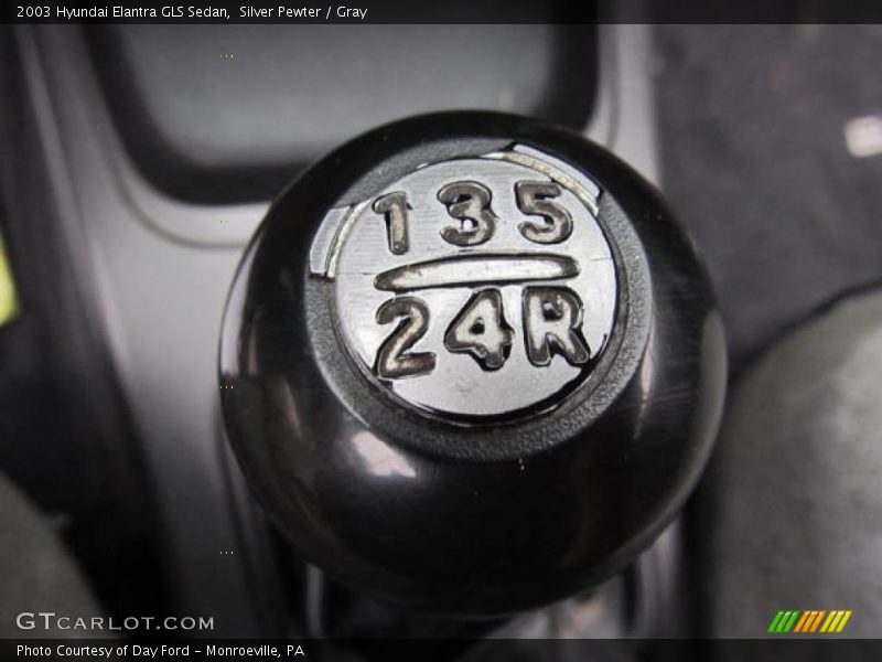 Silver Pewter / Gray 2003 Hyundai Elantra GLS Sedan