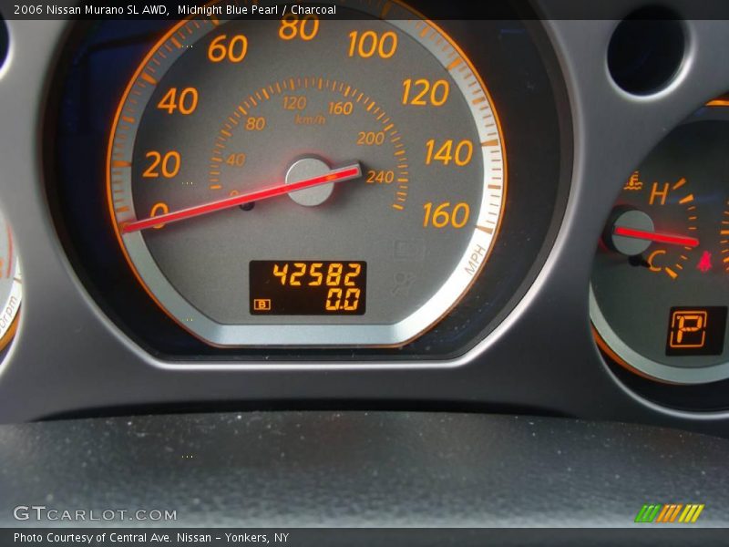 Midnight Blue Pearl / Charcoal 2006 Nissan Murano SL AWD