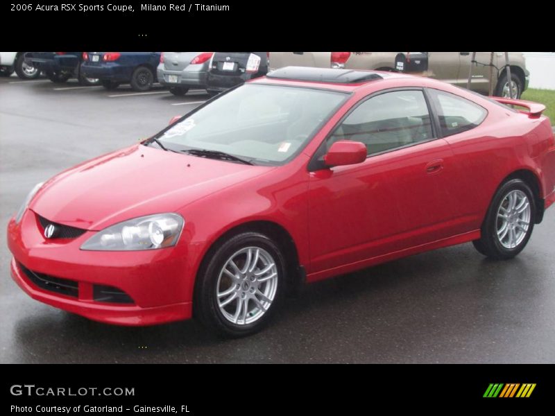 Milano Red / Titanium 2006 Acura RSX Sports Coupe