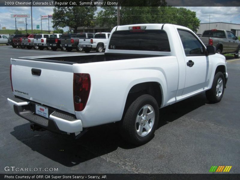 Summit White / Ebony 2009 Chevrolet Colorado LT Regular Cab