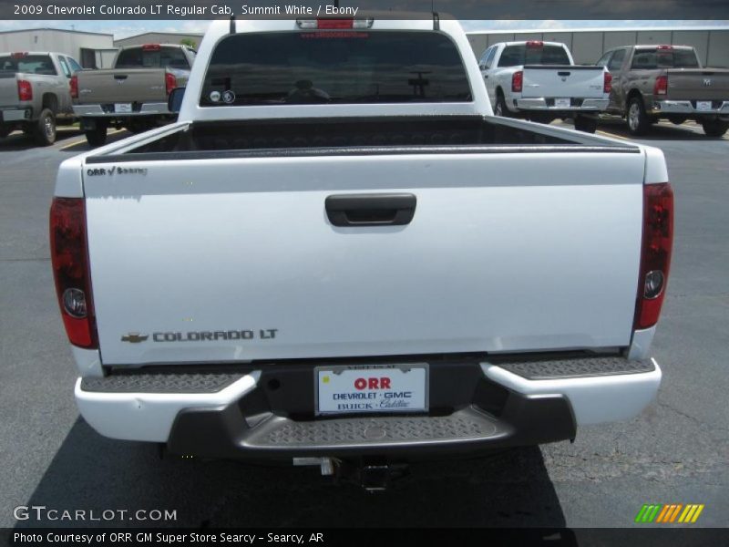 Summit White / Ebony 2009 Chevrolet Colorado LT Regular Cab