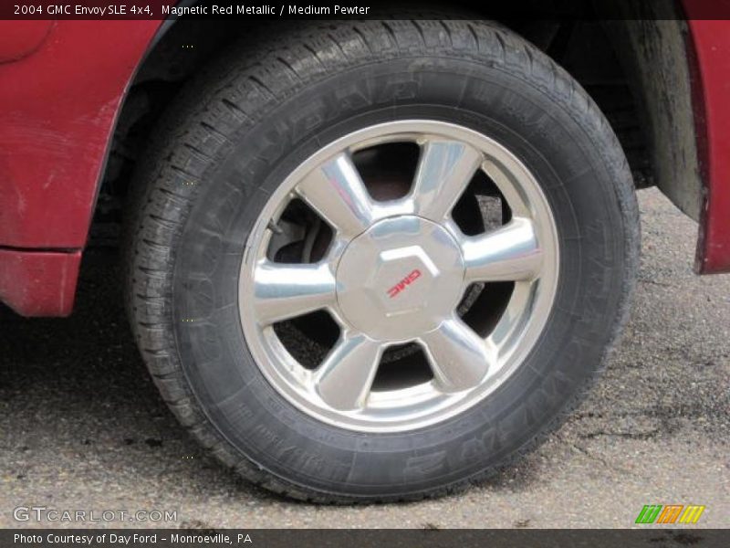Magnetic Red Metallic / Medium Pewter 2004 GMC Envoy SLE 4x4
