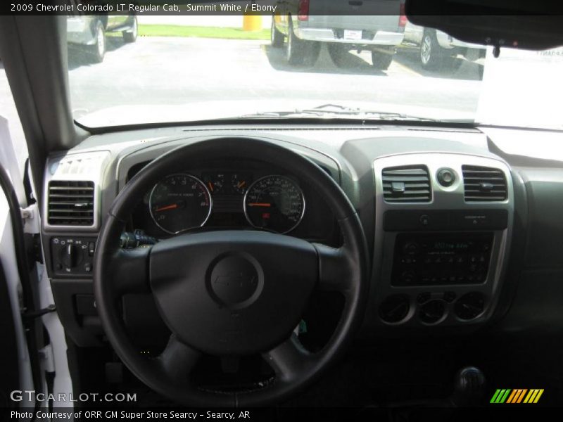 Summit White / Ebony 2009 Chevrolet Colorado LT Regular Cab