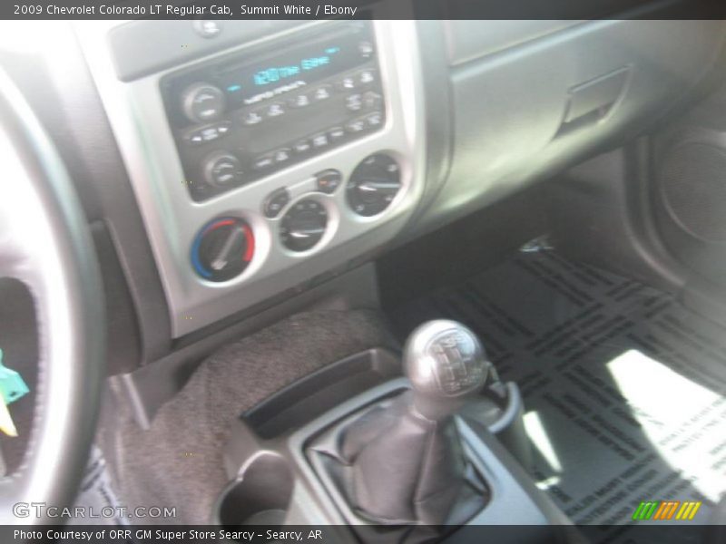 Summit White / Ebony 2009 Chevrolet Colorado LT Regular Cab