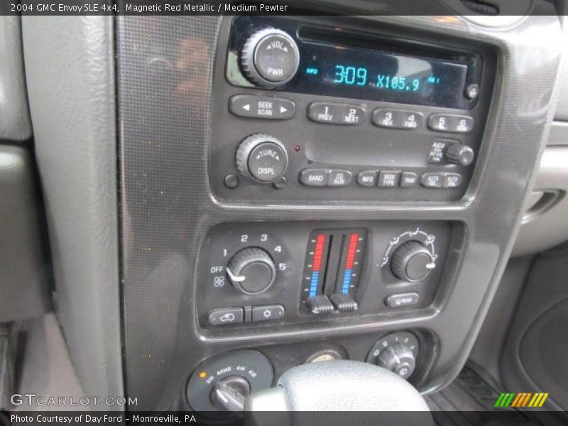 Magnetic Red Metallic / Medium Pewter 2004 GMC Envoy SLE 4x4