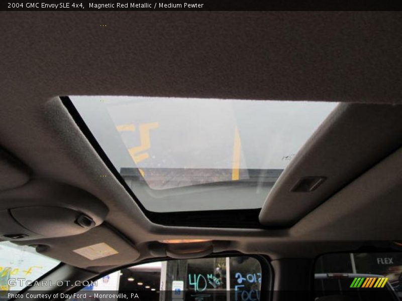 Magnetic Red Metallic / Medium Pewter 2004 GMC Envoy SLE 4x4