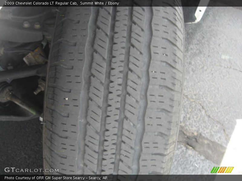 Summit White / Ebony 2009 Chevrolet Colorado LT Regular Cab