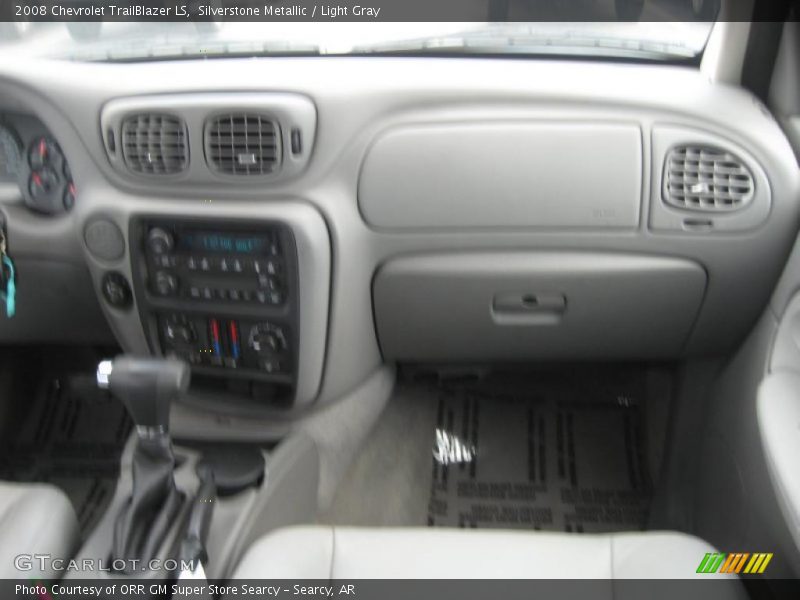 Silverstone Metallic / Light Gray 2008 Chevrolet TrailBlazer LS