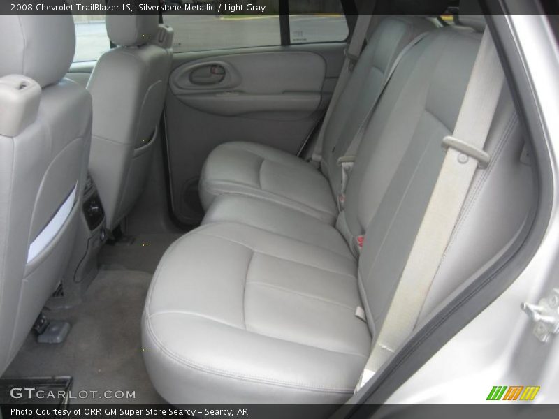 Silverstone Metallic / Light Gray 2008 Chevrolet TrailBlazer LS