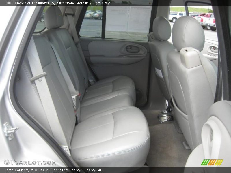 Silverstone Metallic / Light Gray 2008 Chevrolet TrailBlazer LS