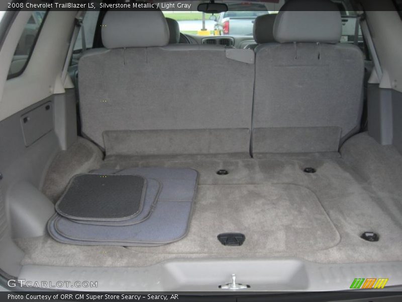 Silverstone Metallic / Light Gray 2008 Chevrolet TrailBlazer LS