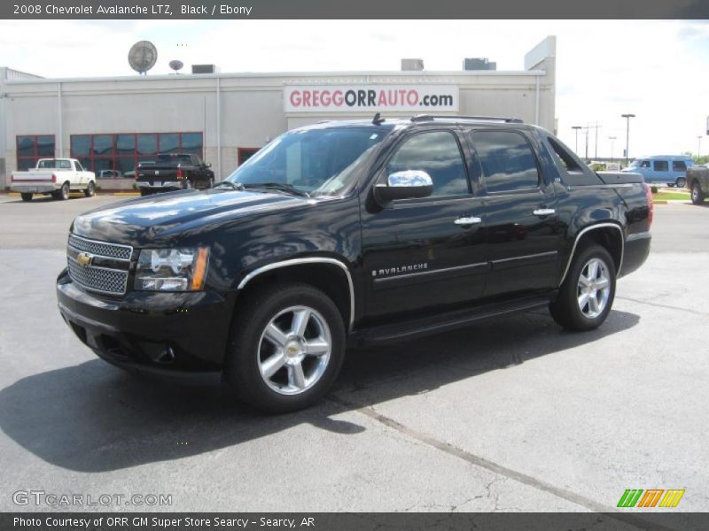 Black / Ebony 2008 Chevrolet Avalanche LTZ