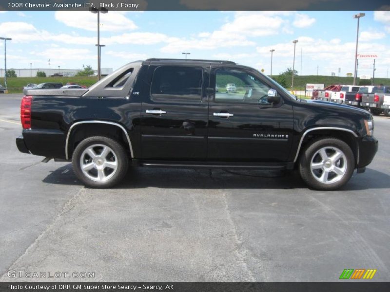 Black / Ebony 2008 Chevrolet Avalanche LTZ