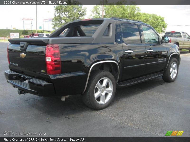 Black / Ebony 2008 Chevrolet Avalanche LTZ