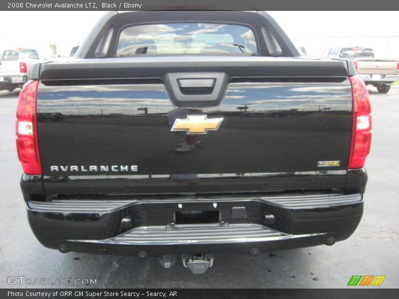 Black / Ebony 2008 Chevrolet Avalanche LTZ