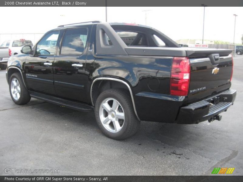 Black / Ebony 2008 Chevrolet Avalanche LTZ