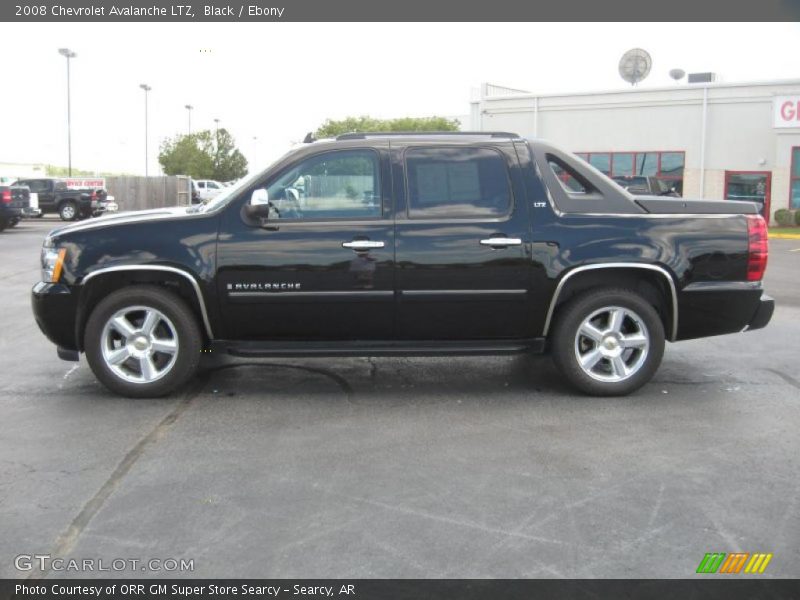 Black / Ebony 2008 Chevrolet Avalanche LTZ