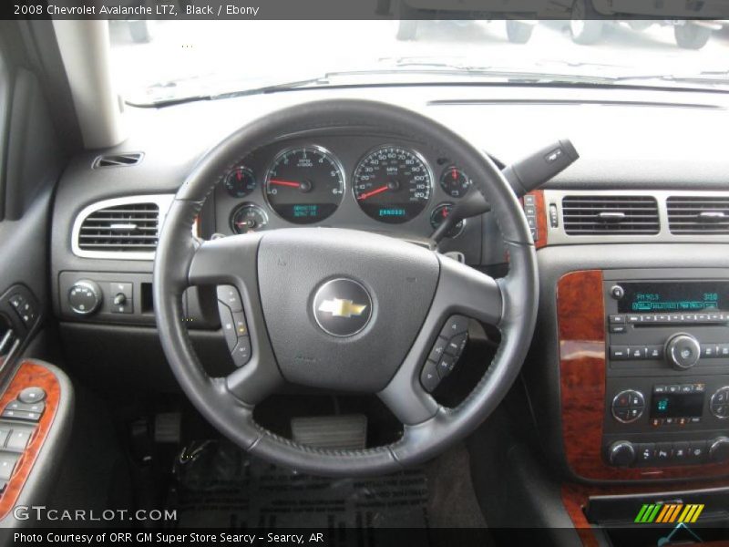 Black / Ebony 2008 Chevrolet Avalanche LTZ