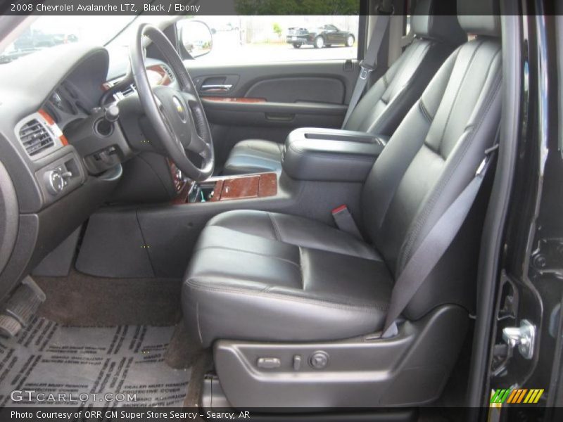 Black / Ebony 2008 Chevrolet Avalanche LTZ