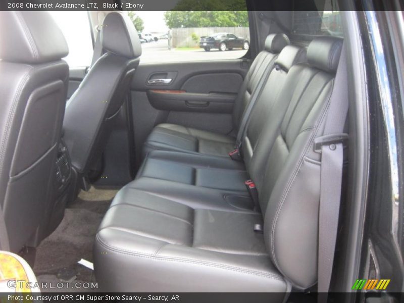 Black / Ebony 2008 Chevrolet Avalanche LTZ