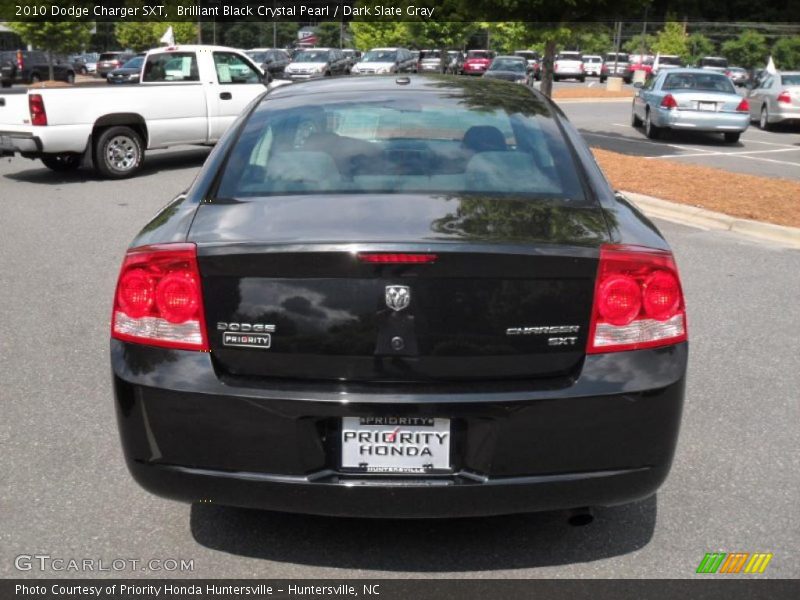 Brilliant Black Crystal Pearl / Dark Slate Gray 2010 Dodge Charger SXT