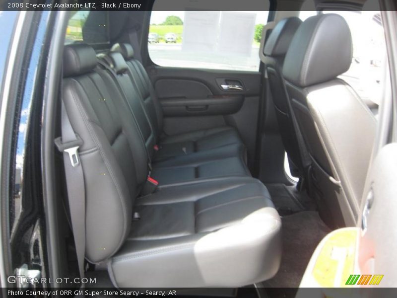 Black / Ebony 2008 Chevrolet Avalanche LTZ