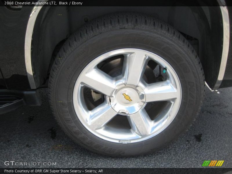 Black / Ebony 2008 Chevrolet Avalanche LTZ