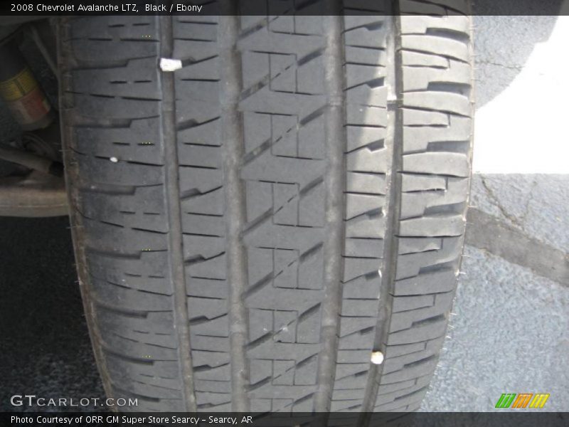 Black / Ebony 2008 Chevrolet Avalanche LTZ