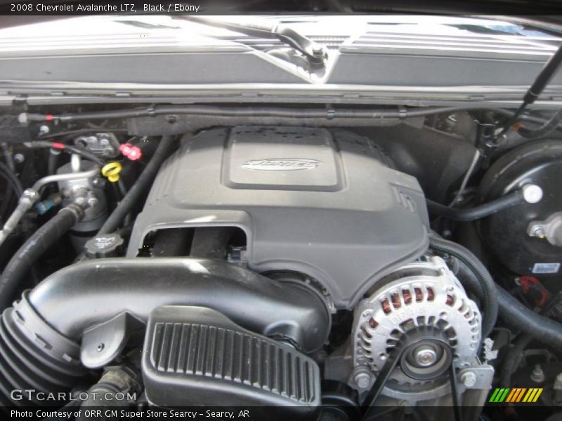 Black / Ebony 2008 Chevrolet Avalanche LTZ