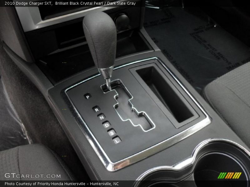 Brilliant Black Crystal Pearl / Dark Slate Gray 2010 Dodge Charger SXT