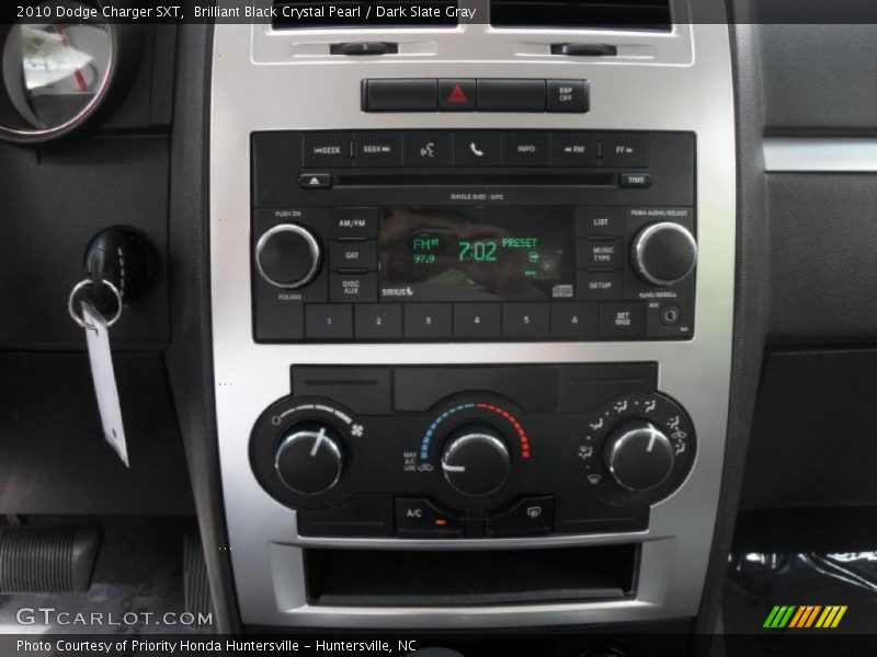 Brilliant Black Crystal Pearl / Dark Slate Gray 2010 Dodge Charger SXT