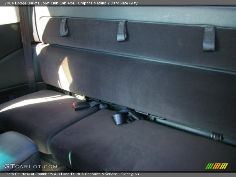 Graphite Metallic / Dark Slate Gray 2004 Dodge Dakota Sport Club Cab 4x4