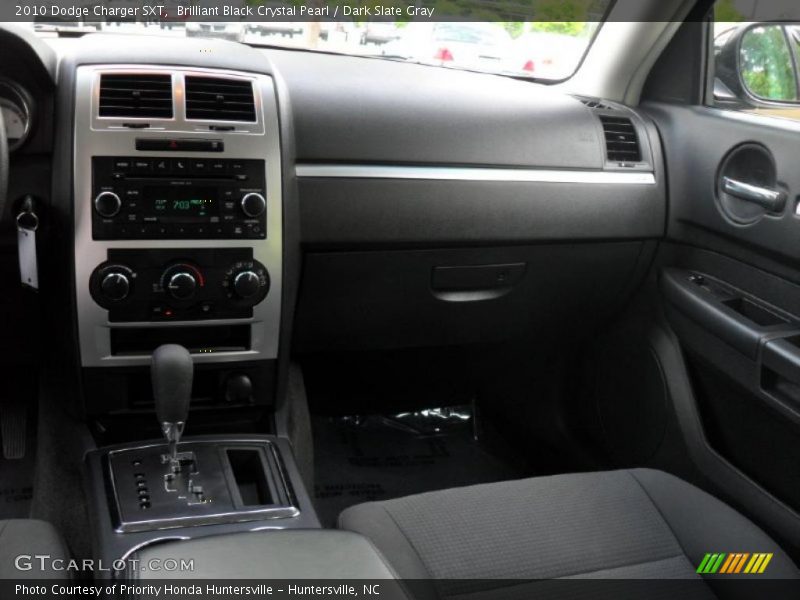 Brilliant Black Crystal Pearl / Dark Slate Gray 2010 Dodge Charger SXT