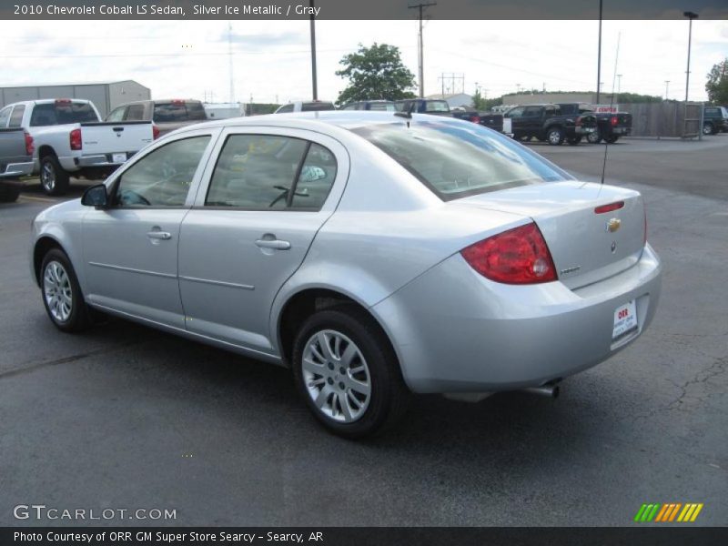 Silver Ice Metallic / Gray 2010 Chevrolet Cobalt LS Sedan