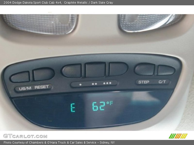 Graphite Metallic / Dark Slate Gray 2004 Dodge Dakota Sport Club Cab 4x4
