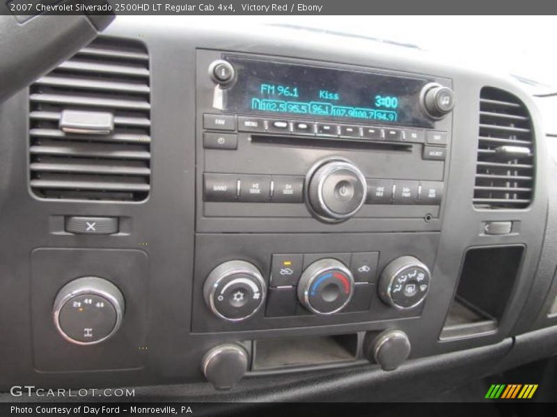 Victory Red / Ebony 2007 Chevrolet Silverado 2500HD LT Regular Cab 4x4