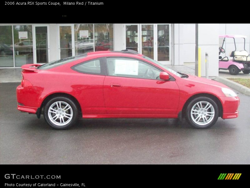 Milano Red / Titanium 2006 Acura RSX Sports Coupe