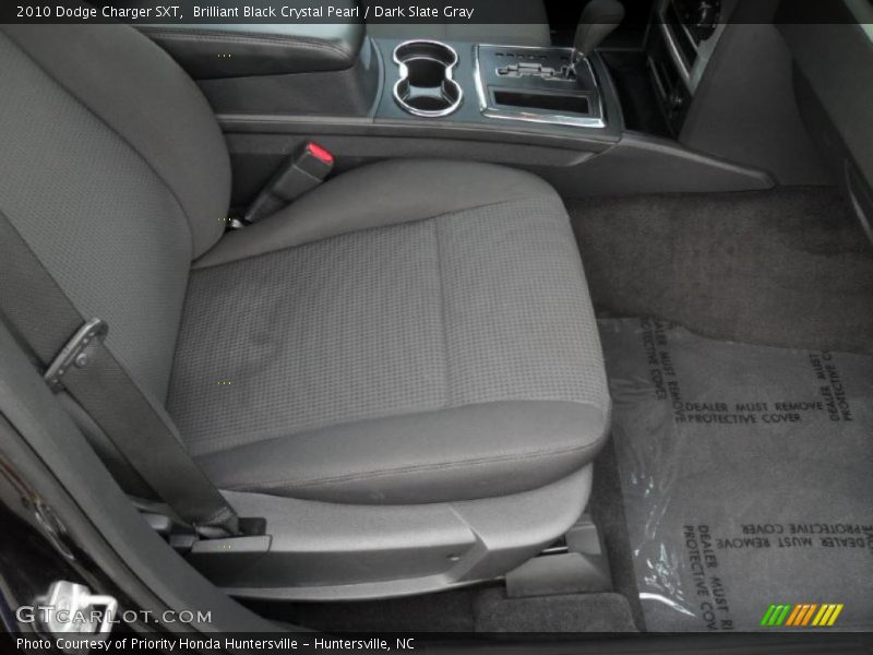 Brilliant Black Crystal Pearl / Dark Slate Gray 2010 Dodge Charger SXT