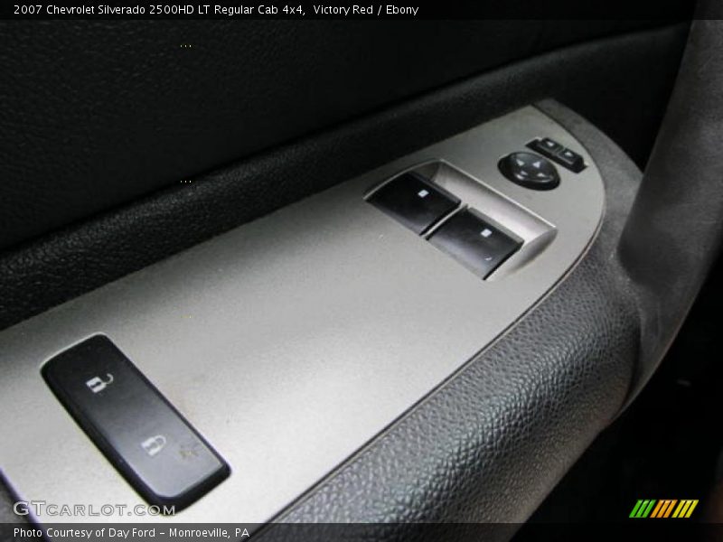 Victory Red / Ebony 2007 Chevrolet Silverado 2500HD LT Regular Cab 4x4