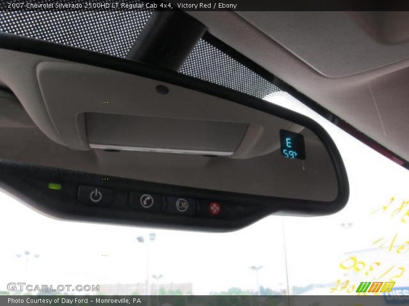 Victory Red / Ebony 2007 Chevrolet Silverado 2500HD LT Regular Cab 4x4