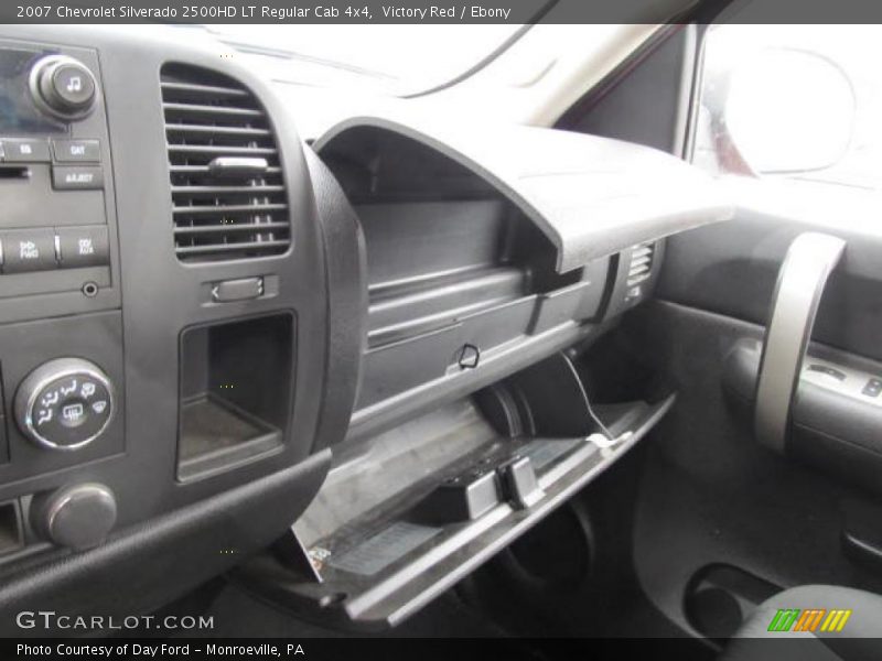 Victory Red / Ebony 2007 Chevrolet Silverado 2500HD LT Regular Cab 4x4